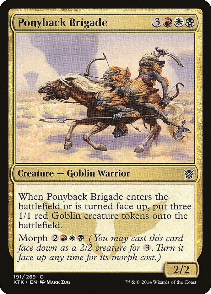 Image for Ponyback Brigade (Khans of Tarkir) (191) - Magic: The Gathering