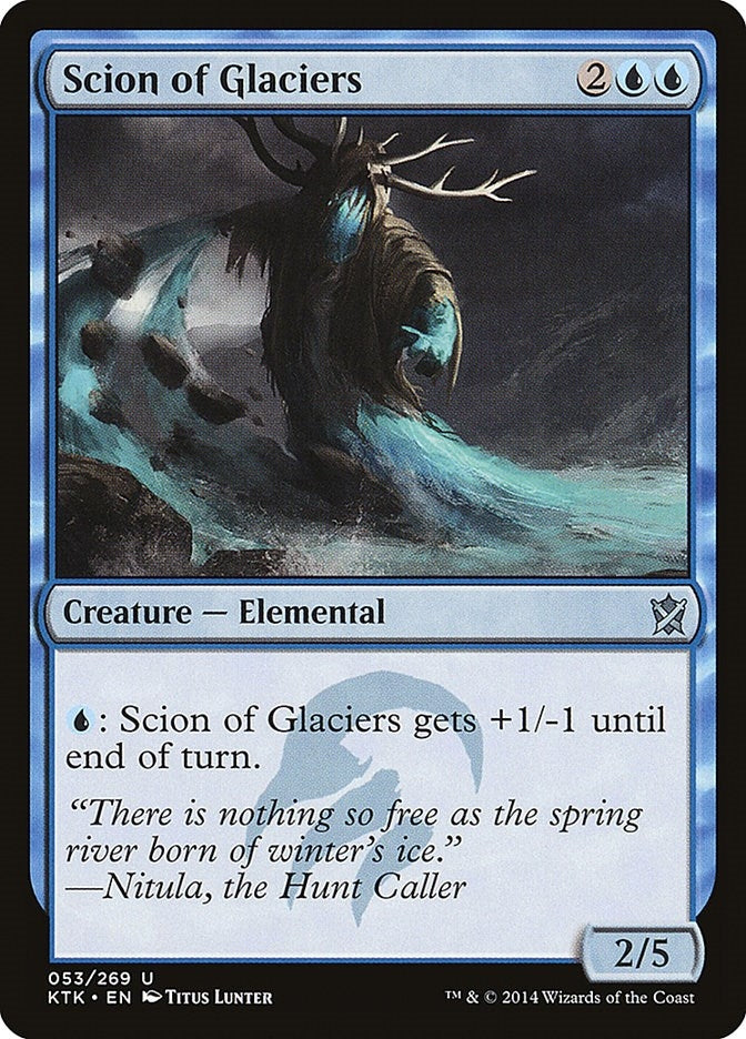 Image for Scion of Glaciers (Khans of Tarkir) (53) - Magic: The Gathering