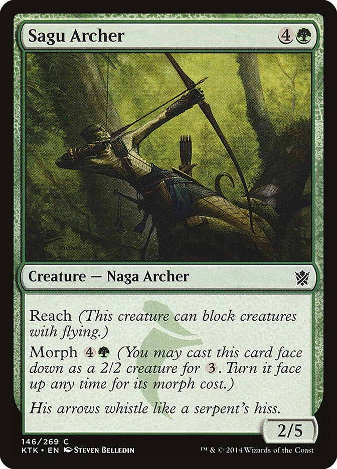 Image for Sagu Archer (Khans of Tarkir) (146) - Magic: The Gathering