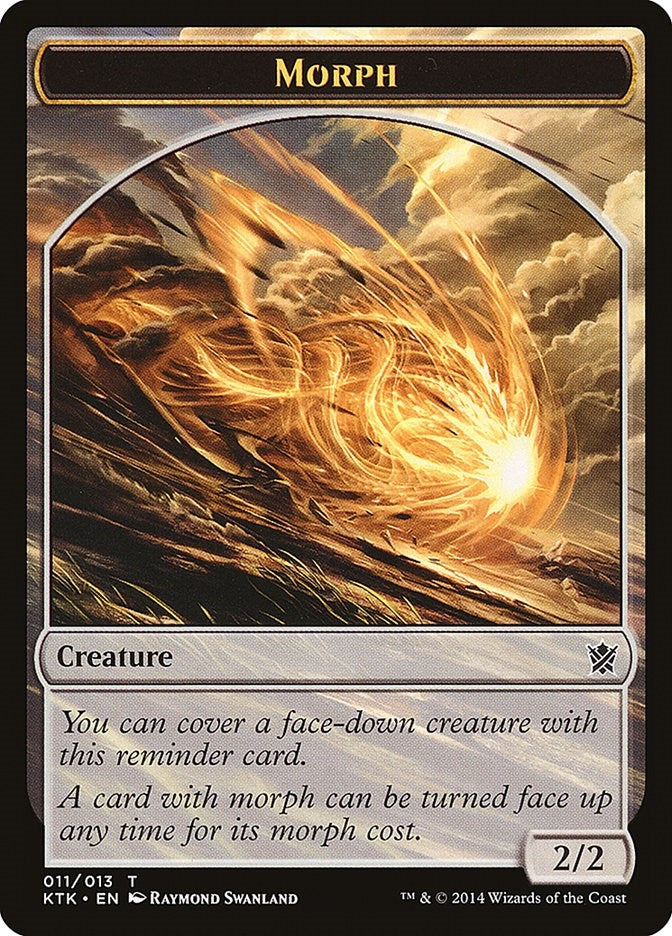 Image for Morph Token (Khans of Tarkir) (11) - Magic: The Gathering