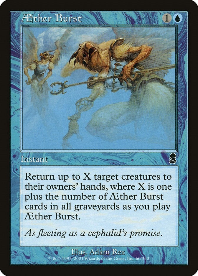 Image for Aether Burst (Odyssey) (60) - Magic: The Gathering