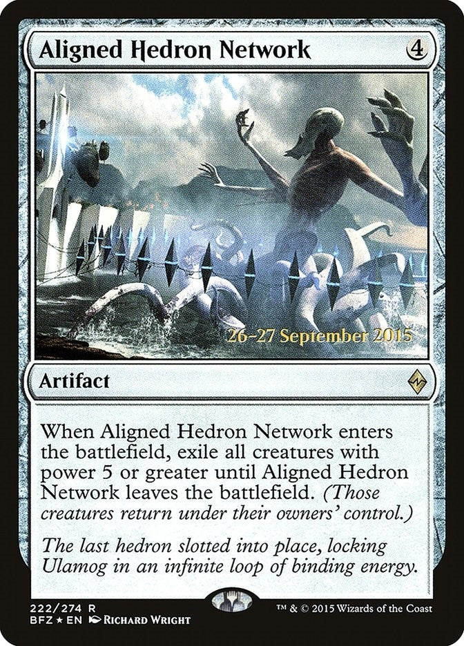 Image for Aligned Hedron Network (Prerelease Cards) (222) - Magic: The Gathering