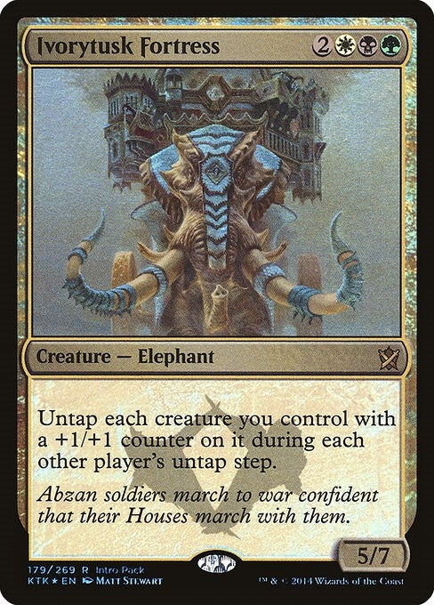 Image for Ivorytusk Fortress (Unique and Miscellaneous Promos) (179) - Magic: The Gathering