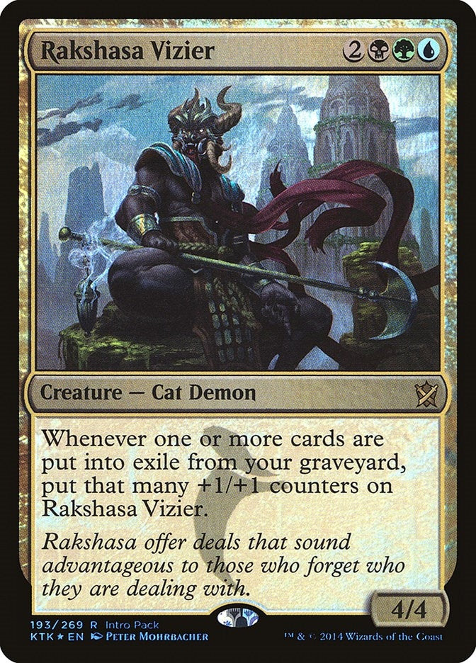 Image for Rakshasa Vizier (Unique and Miscellaneous Promos) (193) - Magic: The Gathering