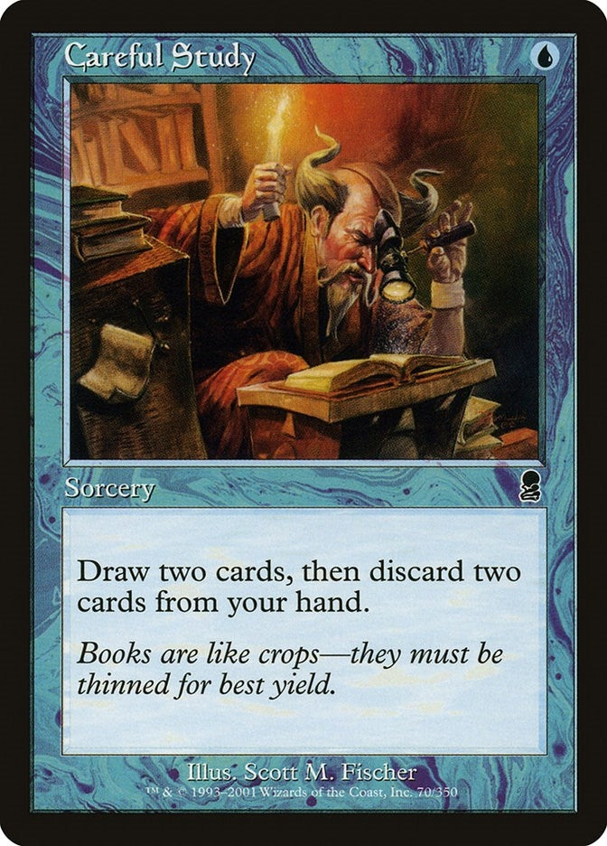 Image for Careful Study (Odyssey) (70) - Magic: The Gathering