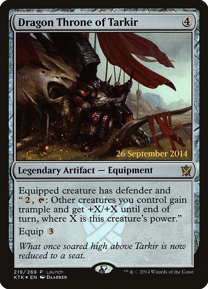 Image for Dragon Throne of Tarkir (Launch Party & Release Event Promos) (219) - Magic: The Gathering