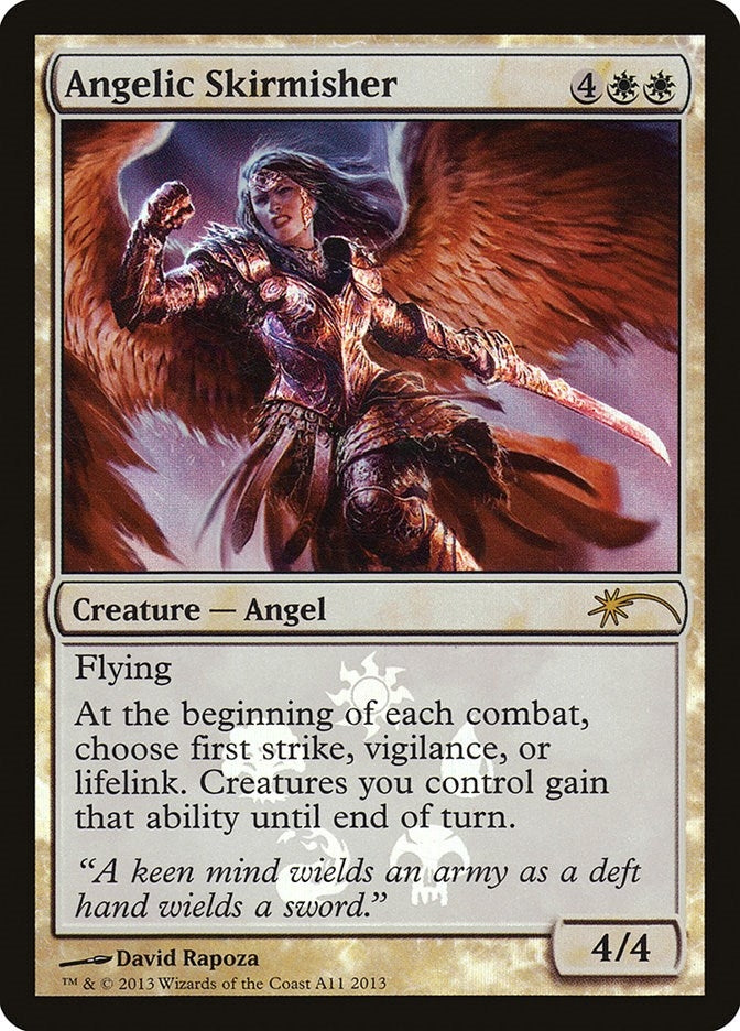 Image for Angelic Skirmisher (Media Promos) (A11) - Magic: The Gathering