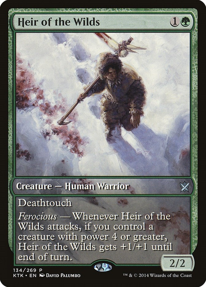 Image for Heir of the Wilds (Game Day & Store Championship Promos) (134) - Magic: The Gathering