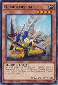 Image for Geargiarsenal (Structure Deck: Geargia Rampage) (SDGR-EN007) - YuGiOh