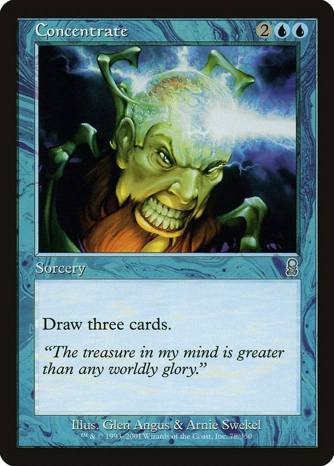 Image for Concentrate (Odyssey) (78) - Magic: The Gathering