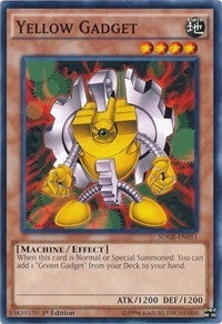 Image for Yellow Gadget (Structure Deck: Geargia Rampage) (SDGR-EN011) - YuGiOh