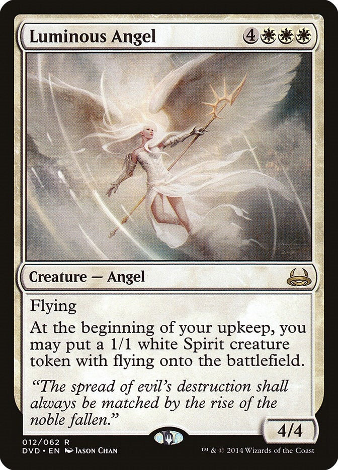 Image for Luminous Angel (Duel Decks: Anthology) (12) - Magic: The Gathering