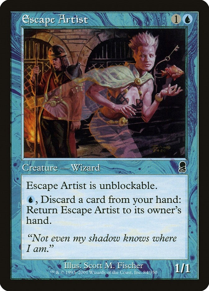 Image for Escape Artist (Odyssey) (84) - Magic: The Gathering