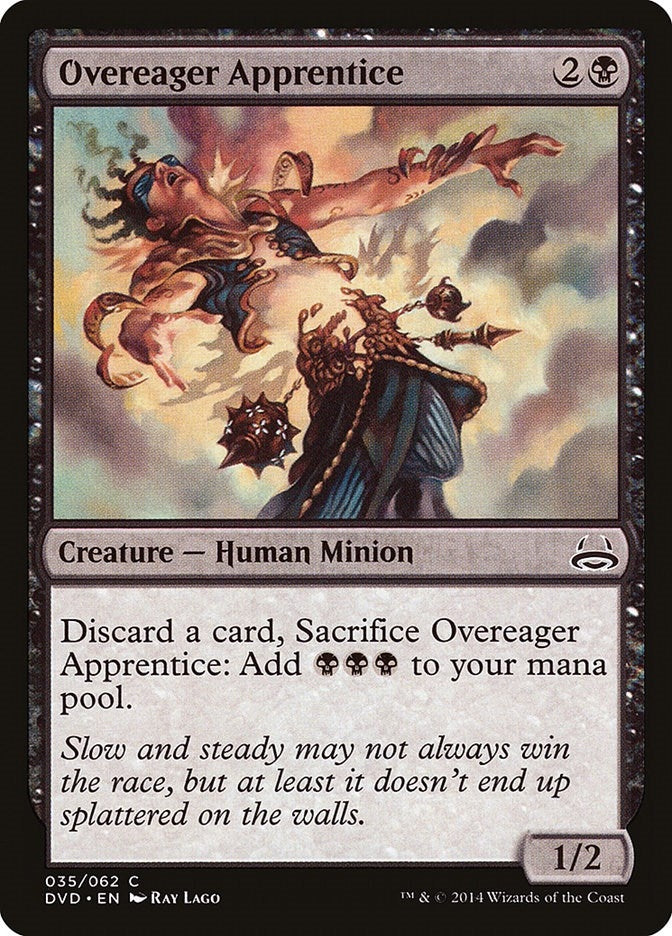Image for Overeager Apprentice (Duel Decks: Anthology) (35) - Magic: The Gathering