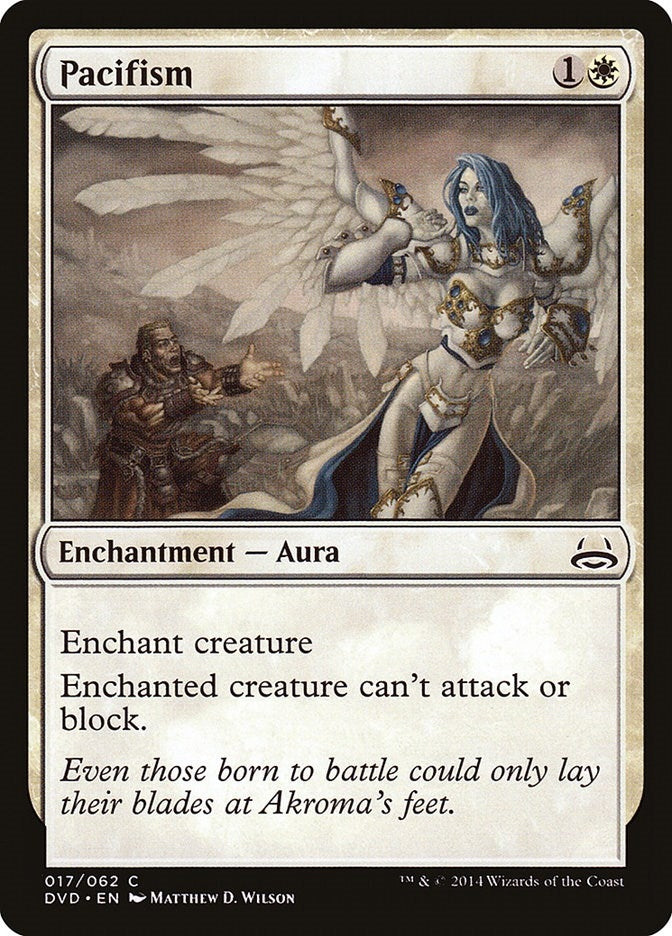Image for Pacifism (Duel Decks: Anthology) (17) - Magic: The Gathering