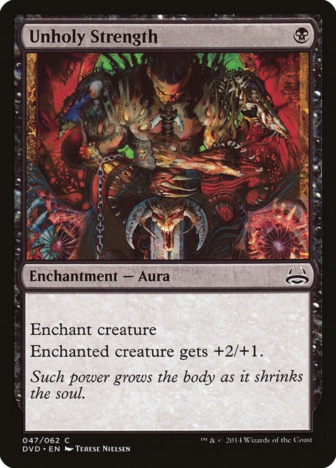Image for Unholy Strength (Duel Decks: Anthology) (47) - Magic: The Gathering