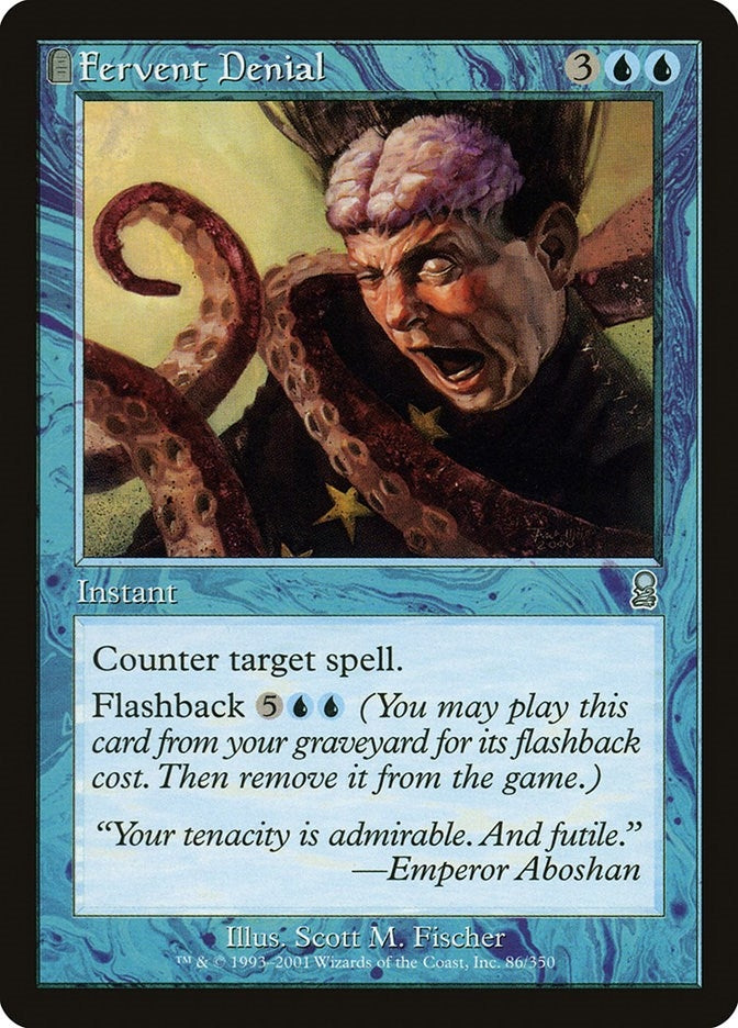 Image for Fervent Denial (Odyssey) (86) - Magic: The Gathering
