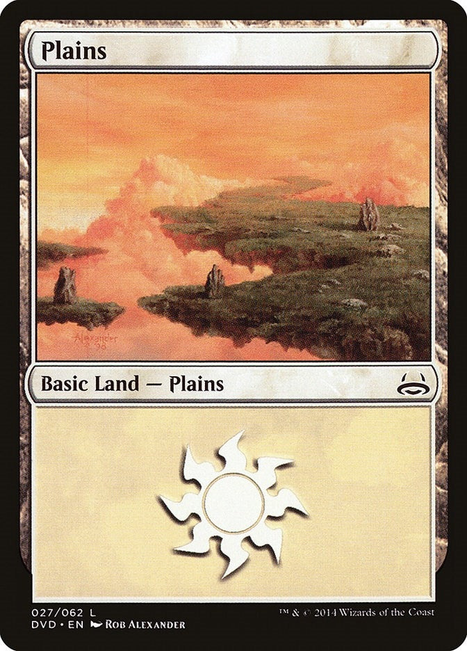 Image for Plains (027) (Duel Decks: Anthology) (27) - Magic: The Gathering