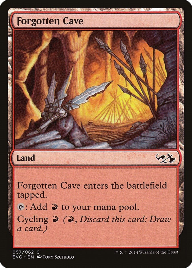 Image for Forgotten Cave (Duel Decks: Anthology) (57) - Magic: The Gathering