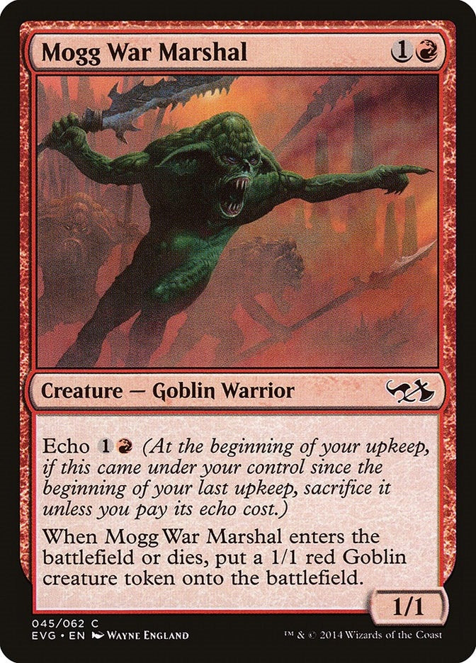 Image for Mogg War Marshal (Duel Decks: Anthology) (45) - Magic: The Gathering