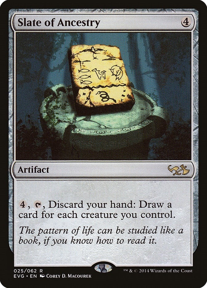Image for Slate of Ancestry (Duel Decks: Anthology) (25) - Magic: The Gathering