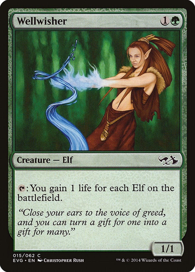 Image for Wellwisher (Duel Decks: Anthology) (15) - Magic: The Gathering