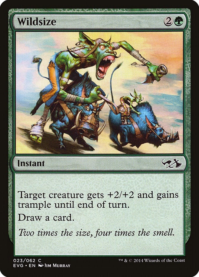 Image for Wildsize (Duel Decks: Anthology) (23) - Magic: The Gathering