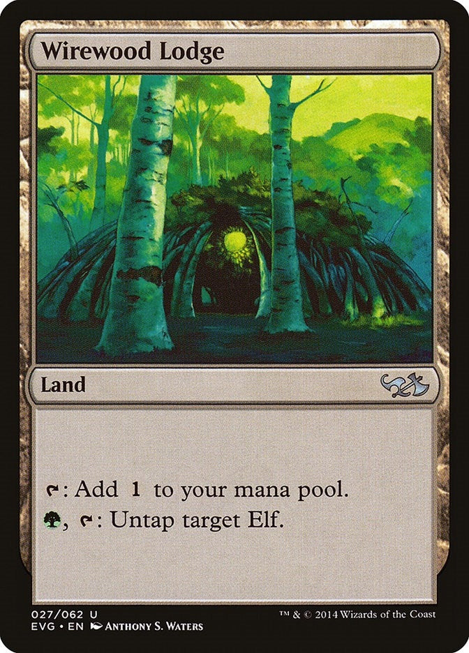 Image for Wirewood Lodge (Duel Decks: Anthology) (27) - Magic: The Gathering