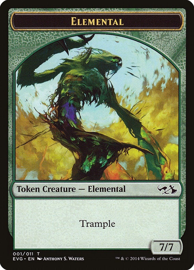 Image for Elemental Token (Duel Decks: Anthology) (1) - Magic: The Gathering