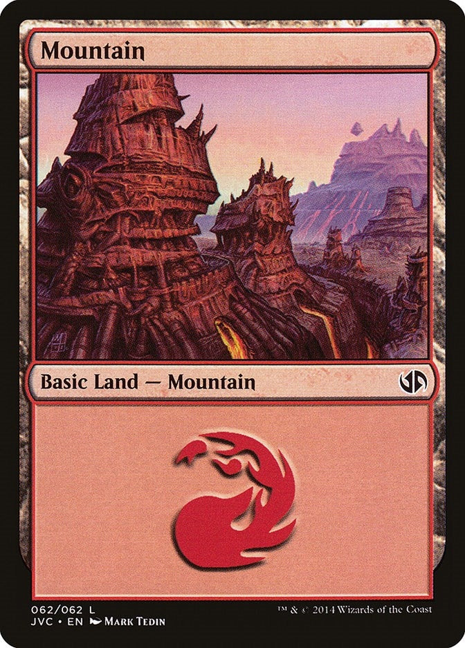 Image for Mountain (062) (JVC) (Duel Decks: Anthology) (62) - Magic: The Gathering