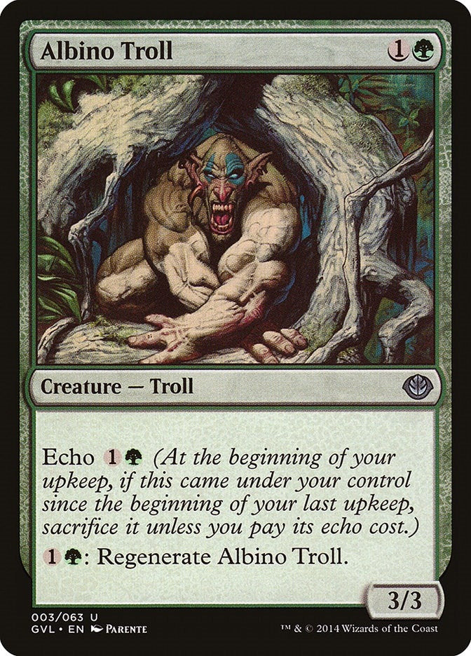 Image for Albino Troll (Duel Decks: Anthology) (3) - Magic: The Gathering