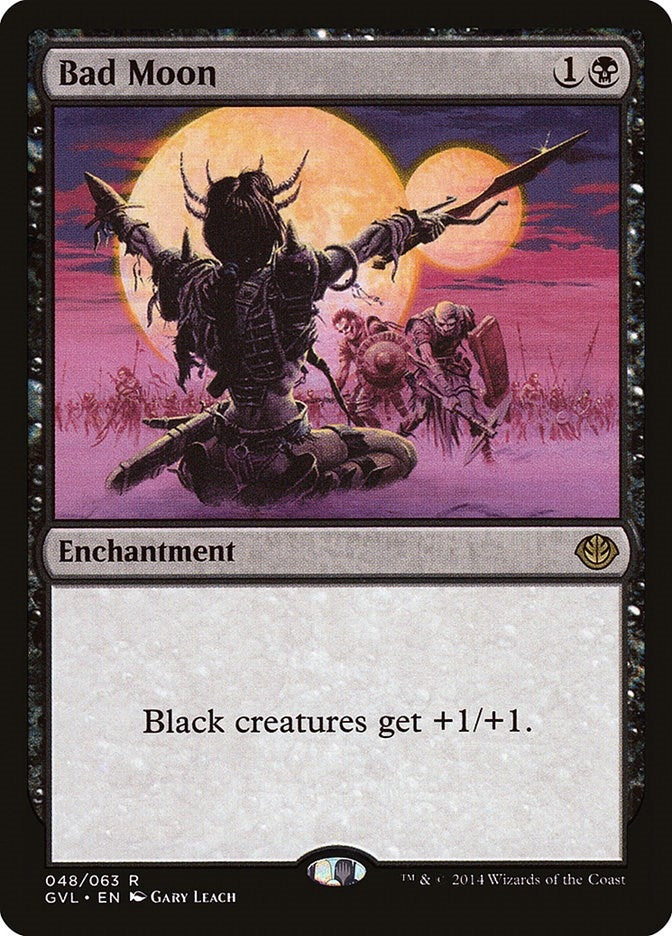 Image for Bad Moon (Duel Decks: Anthology) (48) - Magic: The Gathering