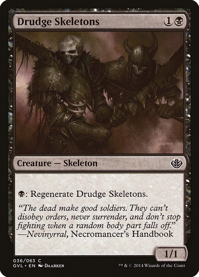 Image for Drudge Skeletons (Duel Decks: Anthology) (36) - Magic: The Gathering