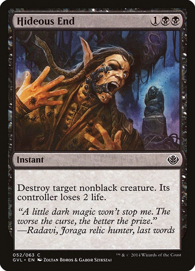 Image for Hideous End (Duel Decks: Anthology) (52) - Magic: The Gathering