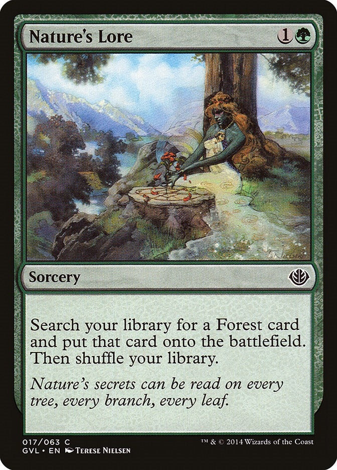 Image for Nature's Lore (Duel Decks: Anthology) (17) - Magic: The Gathering