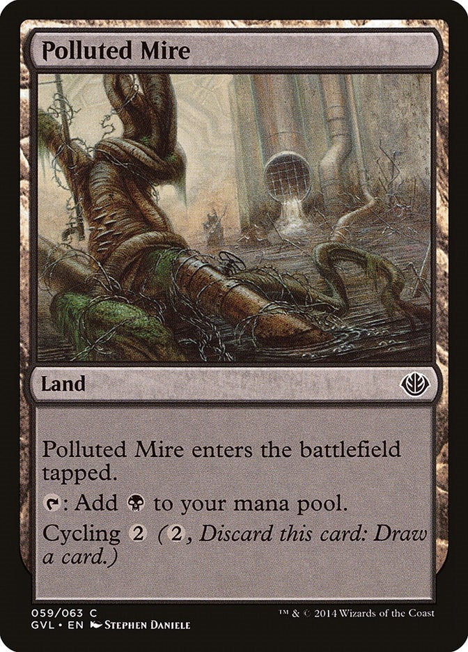 Image for Polluted Mire (Duel Decks: Anthology) (59) - Magic: The Gathering