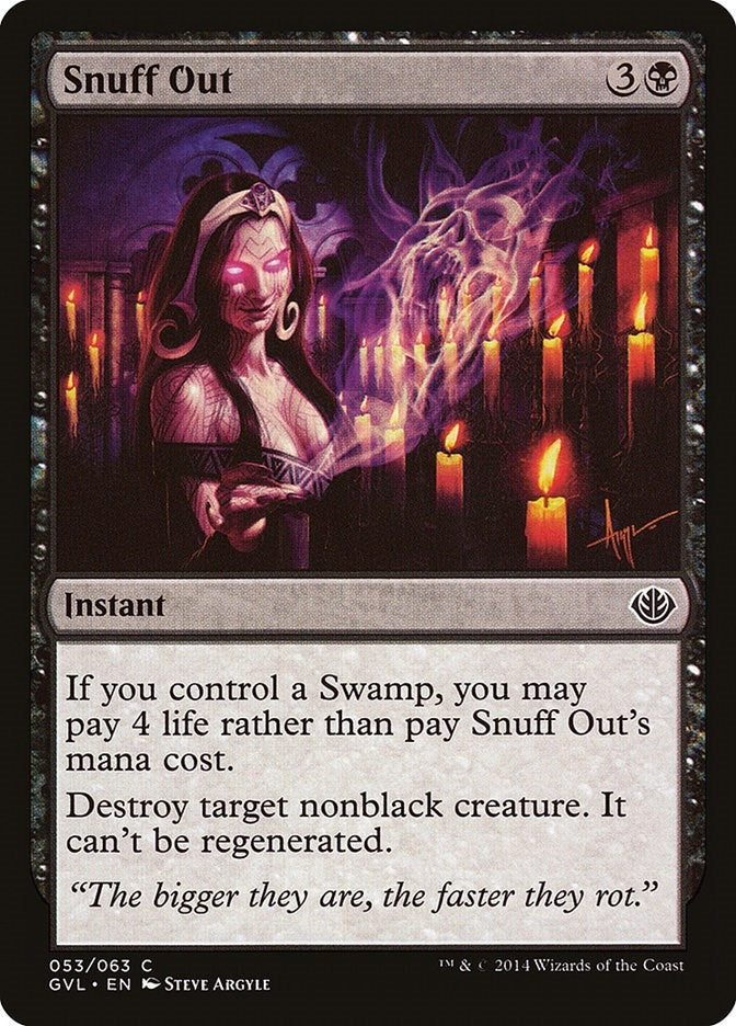 Image for Snuff Out (Duel Decks: Anthology) (53) - Magic: The Gathering