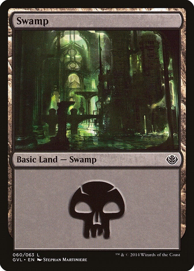 Image for Swamp (060) (GVL) (Duel Decks: Anthology) (60) - Magic: The Gathering