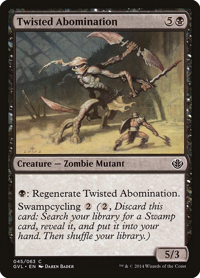 Image for Twisted Abomination (Duel Decks: Anthology) (45) - Magic: The Gathering