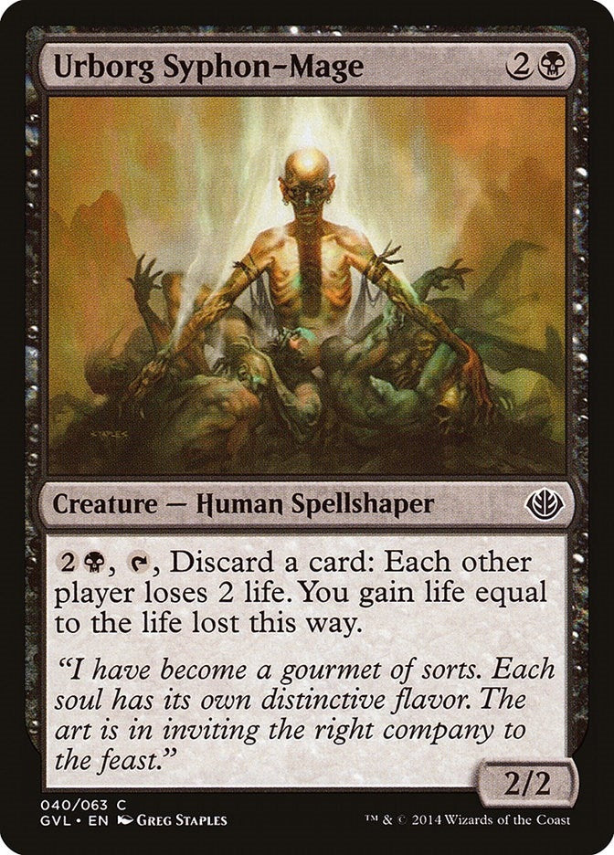 Image for Urborg Syphon-Mage (Duel Decks: Anthology) (40) - Magic: The Gathering