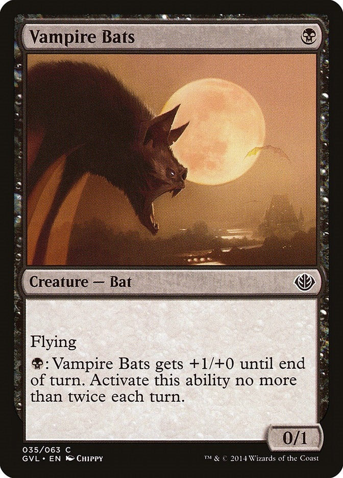 Image for Vampire Bats (Duel Decks: Anthology) (35) - Magic: The Gathering
