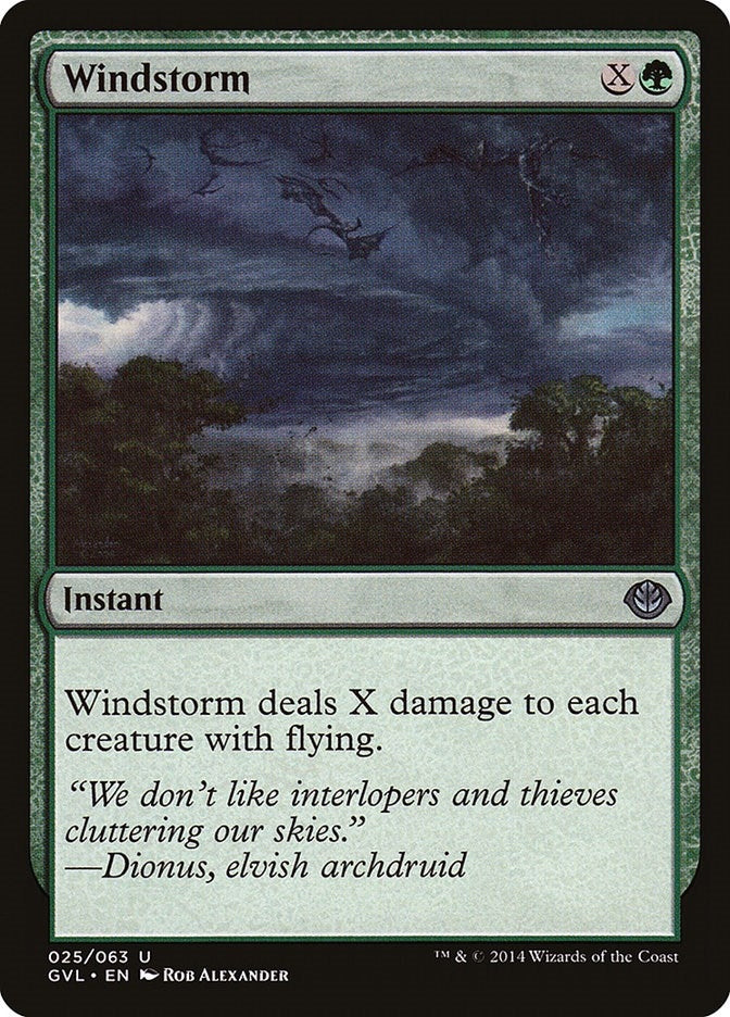 Image for Windstorm (Duel Decks: Anthology) (25) - Magic: The Gathering