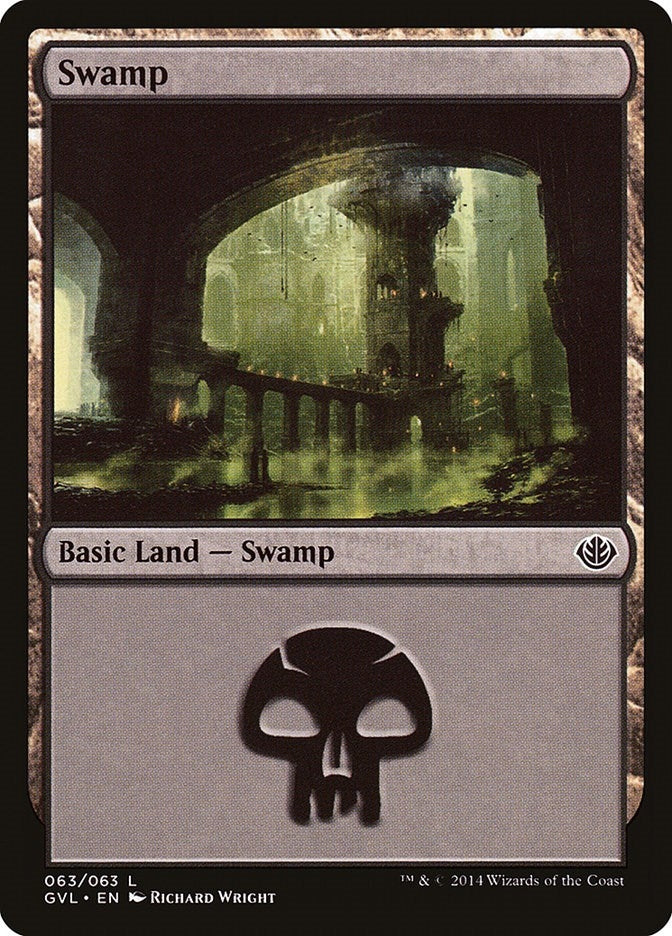Image for Swamp (063) (GVL) (Duel Decks: Anthology) (63) - Magic: The Gathering