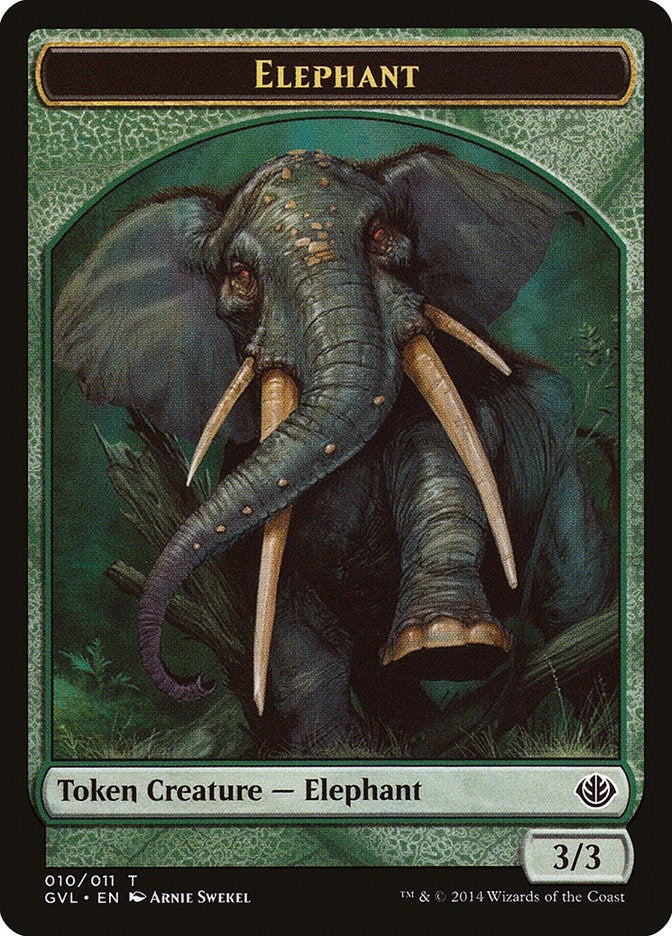 Image for Elephant Token (Duel Decks: Anthology) (10) - Magic: The Gathering