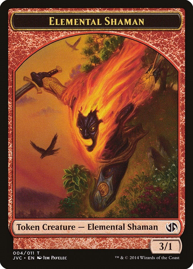 Image for Elemental Shaman Token (Duel Decks: Anthology) (4) - Magic: The Gathering