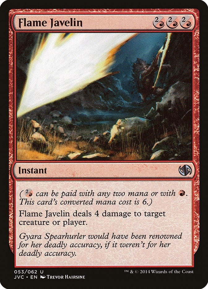 Image for Flame Javelin (Duel Decks: Anthology) (53) - Magic: The Gathering