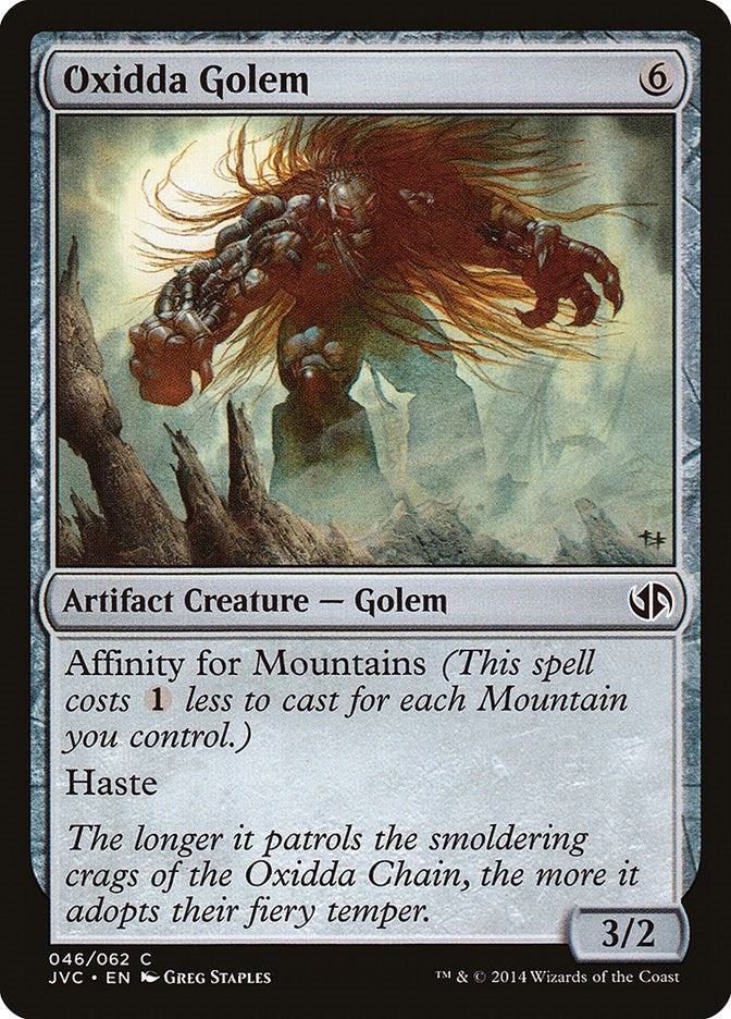 Image for Oxidda Golem (Duel Decks: Anthology) (46) - Magic: The Gathering