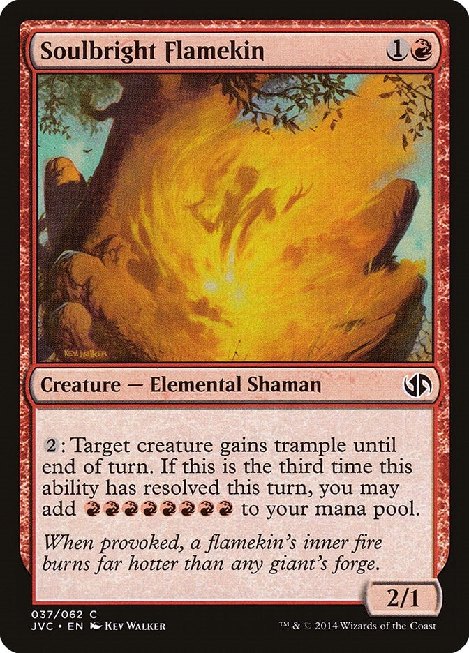 Image for Soulbright Flamekin (Duel Decks: Anthology) (37) - Magic: The Gathering