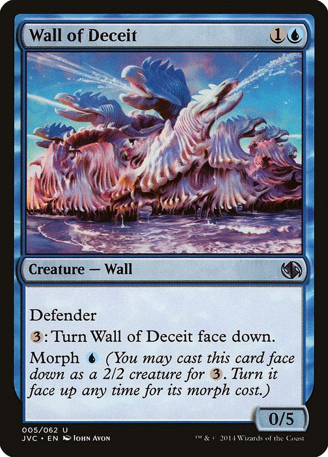 Image for Wall of Deceit (Duel Decks: Anthology) (5) - Magic: The Gathering