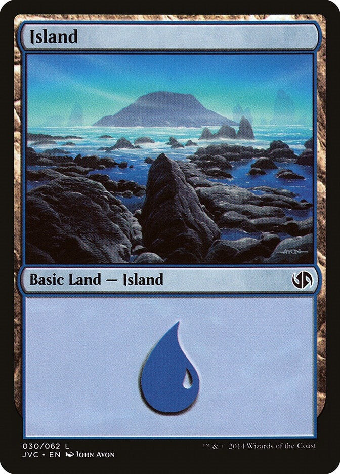 Image for Island (030) (JVC) (Duel Decks: Anthology) (30) - Magic: The Gathering